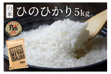 令和6年産 【定期便】 ひのひかり 白米 5kg×3回 999-B693