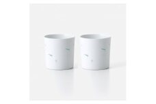 【伊万里焼】透かしメダカコップ 2個セット 027-H715