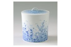 【伊万里焼】シリーズ野の花染付水指 135-H734