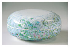 【伊万里焼】シリーズ野の花蓋物 135-H735