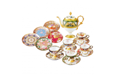 【ノリタケ】和花コレクション 17pcティーセット 058-H1047