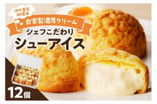 【和フレンチ 伊万里 】 シュー アイス 12個入り 015-F203
