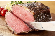 佐賀牛モモ肉使用 赤身 ローストビーフ 500g スライスしてお届け 155-J689