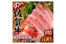 【 佐賀牛 】 訳あり！ 艶さし！ 焼肉 切り落とし 500g 159-J853