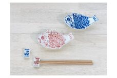 伊万里焼 鯉のぼり（マゴイ・ヒゴイ）小付・箸置セット 165-H1065