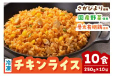 ＪAさが オリジナル チキンライス 250g×10袋 173-G239