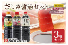 西岡醤油 さしみ醤油セット 009-G245