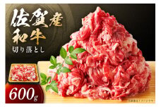 佐賀産和牛 訳あり 切り落とし 600g 159-J1233