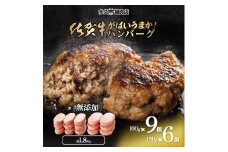 佐賀県産 がばいうまか！佐賀牛ハンバーグ （100g×9個 150g×6個 計1.8kg） 191-J1382
