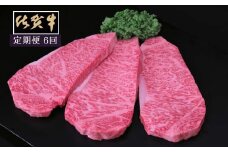 佐賀牛サーロインステーキ200ｇ×3枚　6ヵ月連続定期便 192-J1526