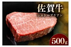 佐賀牛 シャトーブリアン 500g 194-J1608