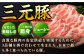 【色々な料理に大活躍！！】佐賀産 三元豚 スライス 2種 セット 計3kg /宮地ハム [UBM004] 豚肉 豚 肉 バラ 肩