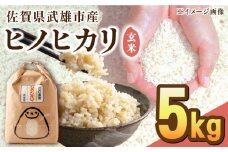 【先行予約】【10月中旬以降順次発送】令和6年産 ヒノヒカリ 玄米 5kg /江口農園[UBF018] 玄米 米 お米 佐賀県産