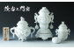 【茂右ェ門窯】牡丹摘両面透 小 [UCP009]