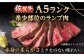 【上質な赤身肉】A5等級 佐賀牛ランプのローストビーフ 500g /ナチュラルフーズ [UBH121]