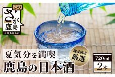 B-246 夏気分満喫！日本酒セット（720ml×2本）