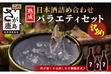 【訳あり】【緊急応援企画】＼訳あり★お楽しみ福袋！／ 熟成日本酒バラエティセット｜純米大吟醸・純米吟醸など数種類からお届け 清酒 飲み比べセット 佐賀県鹿島市 B-584