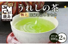 うれしの茶　極上玉緑茶　2本入　詰め合わせ（ギフト用）　B-752