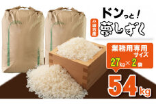 令和6年度産 佐賀ブランド米「夢しずく」（白米）54kg（27kg×2） 大坪精米所