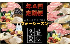 【定期便】小城の特産品・逸品定期便  フォーシーズン (年4回お届け)