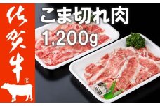 佐賀牛 細切れ肉 1,200g （300g×4パック） 満腹セット  A5～A4 ランク つるや食品