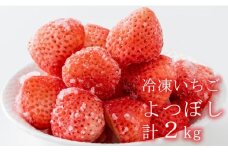 新種「よつぼし」冷凍いちご（２kg）しもむら農園