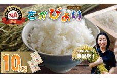 ごはんソムリエ厳選米！佐賀ブランド米「さがびより」10ｋｇ　肥前糧食 