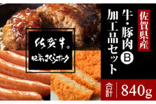 佐賀県産牛・豚加工品Bセット