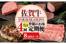 【定期便】佐賀牛フォーシーズン季節のお肉定期便（2月・5月・8月・11月/年4回） 黒毛和牛 佐賀 ブランド牛 牛肉 A5～A4