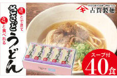 さっとできてさっと食べられる ささっとうどん 20入 【麺 うどん 佐賀県産 簡単】(H014136)