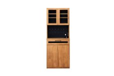 kayla 70KB(ネイツ 70KB) 【食器棚 キッチンボード 家具 国産 家電収納庫 ダイニング 食器】(H060442)