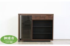 コルク キッチンデスク 【キッチンカウンター デスク カウンター 調理台 ナチュラル リビング 組立設置付 梱包材引き取り おしゃれ 家具 日本製】(H062193)