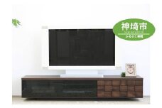 コルク 160TVボード 【テレビボード テレビ台 テレビ インテリア 組立設置付 梱包材引き取り 家具 国産 TV AV機器収納】(H062194)