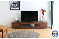 アダムロ 180ローボード WN 【テレビ台 テレビ TV ローボード リビング用 収納家具 AV機器収納 国産】(H060484)