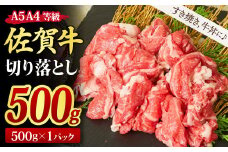 佐賀牛 贅沢 切り落とし 500g 【すき焼き用牛肉 しゃぶしゃぶ用牛肉 すき焼き しゃぶしゃぶ 牛丼 A5 A4 希少 国産和牛 牛肉 肉 牛】(H085183)