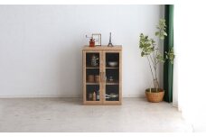 トラクト ガラス扉+60天板 SN 【家具 国産 組み合わせ 収納家具 完成品】(H060527)