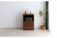 トラクト OP引出+60天板 WN 【家具 国産 組み合わせ 収納家具 完成品】(H060534)