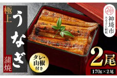 【職人手焼き】国産特大うなぎ蒲焼2尾（1尾あたり約170g前後）【国産 特大 うなぎ 鰻 ウナギ ふっくら 柔らか 鰻重 きざみ鰻 うなぎのせいろ蒸 タレ付 弁当】(H097113)