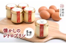 えこびとの懐かしのレトロプリン5個セット【スイーツ プリン プリン県佐賀 プリンマップ】(H037139)