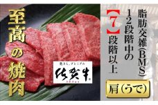 佐賀牛肩（うで）厚切り300g 【フルーム】[FAZ033]