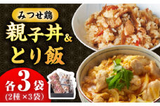 絶品親子丼がおうちで簡単に！みつせ鶏 とり飯の素・親子丼セット 吉野ケ里/ヨコオフーズ [FAE085]