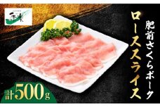 とろけるような口どけ【佐賀のブランド豚】肥前さくらポーク ローススライス500g【佐賀県農業協同組合】 [FBE020]