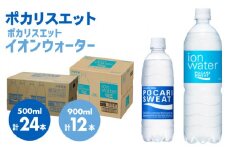 ポカリスエット 500ml×24本 ポカリスエット イオンウォーター900ml×12本セット ランニング スポーツドリンク ポカリ スポーツ 水分補給 スポーツ飲料 大塚製薬株式会社/吉野ヶ里町 [FBD021]