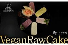 【12回定期便】植物性100％ Vegan Raw Cake ヴィーガンローケーキ 6個詰合せ☆お砂糖・小麦粉・乳製品不使用のスイーツ Dondonyokunaru/吉野ヶ里町 [FCF049]