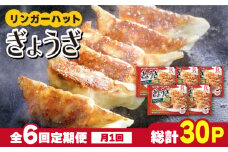 【全6回定期便】＜全て国産！＞リンガーハットのぎょうざ12個×5パック 吉野ヶ里町/リンガーフーズ [FBI031]