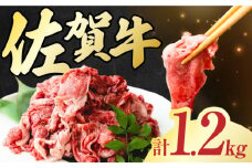 佐賀牛 切り落とし 計 1.2kg （150g×8パック）吉野ヶ里町/一ノ瀬畜産 [FDC009]