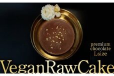 植物性100％Vegan Raw Cake Premium Chocolate【L】お砂糖・乳製品・小麦粉不使用の低カロリースィーツ 吉野ヶ里町/Dondonyokunaru [FCF066]