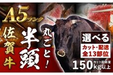 【半頭オーダーカット！】 A5 佐賀牛 半頭食べ尽くしセット 黒毛和牛 吉野ヶ里町/株式会社MEAT PLUS [FDB070]