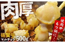 【脂が甘くてぷりっぷり！】佐賀牛ホルモン 焼肉用 小腸 500g（250g×2）味付けなし 吉野ヶ里町/やきとり紋次郎 [FCJ089]