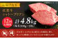 【12回定期便】  総計 4.8kg 佐賀牛 シャトーブリアン 200g× 2枚 ＜最高級！とろける希少部位＞